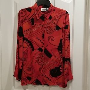 CHICO'S DESIGN Longsleeve SILK Blouse